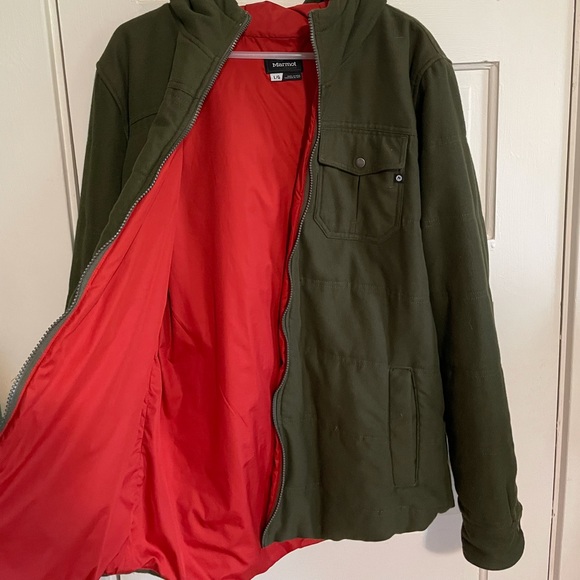 Green Marmot hooded jacket - Picture 4 of 13